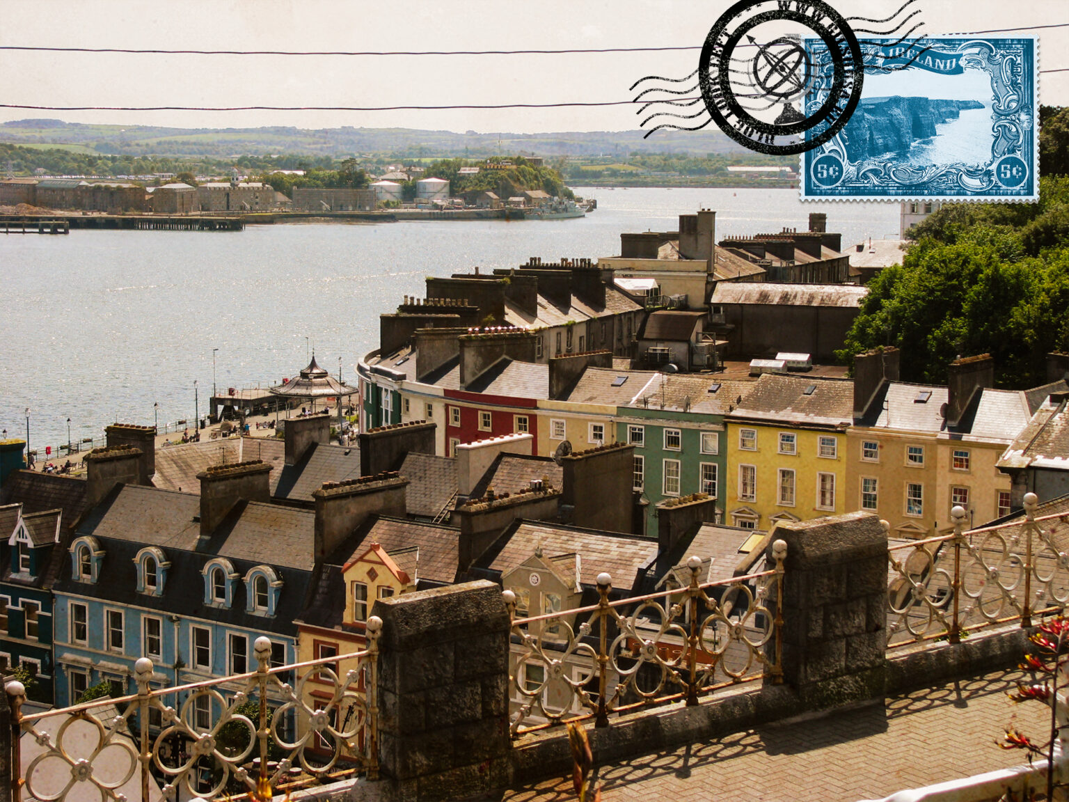 Visiting Cobh, the port of Cork Look Left