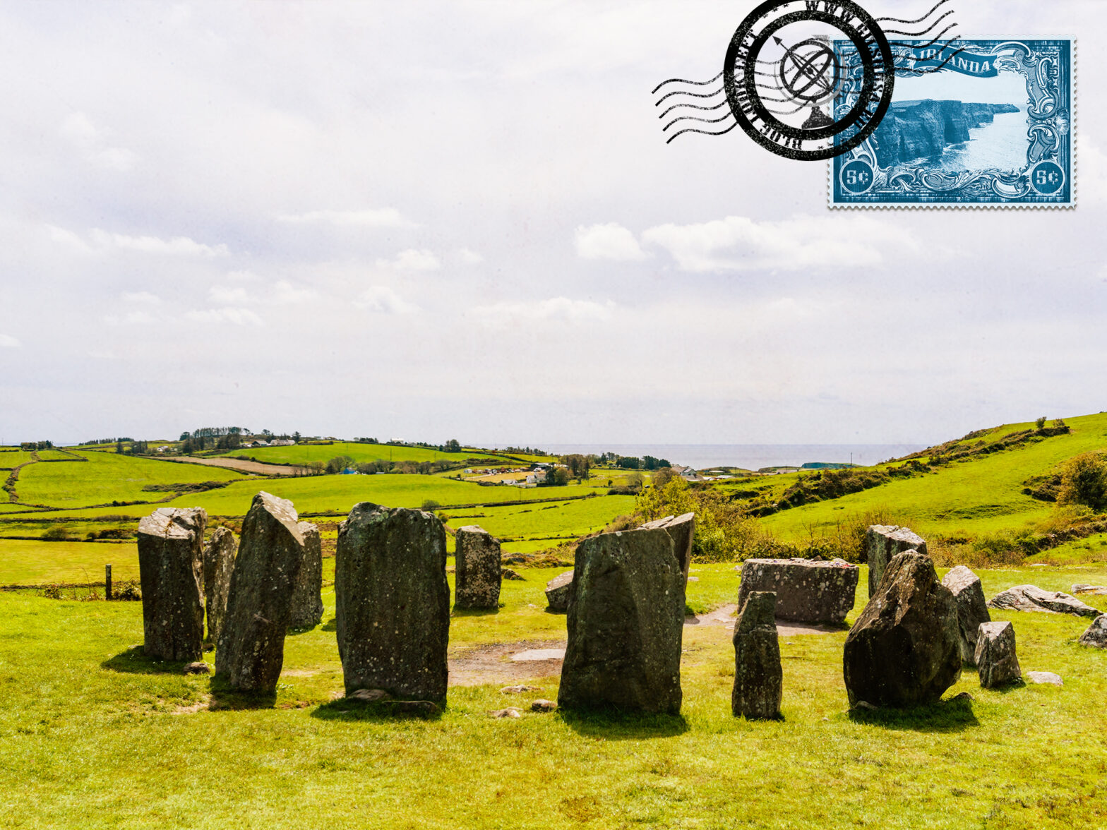 Visitar Drombeg, o Círculo de Pedras Megalítico perto de Cork