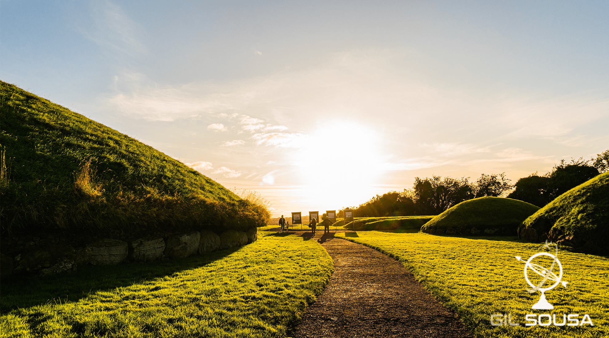 Passage tombs in Knowth, Boyne Valley