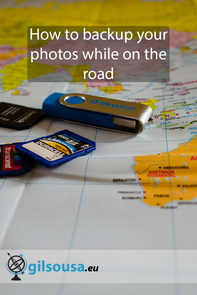 How to backup your photos while on the road