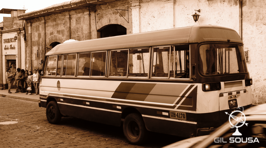 Old bus in Arequipa