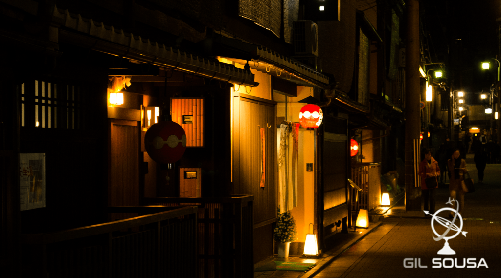 Street in Gion at Night