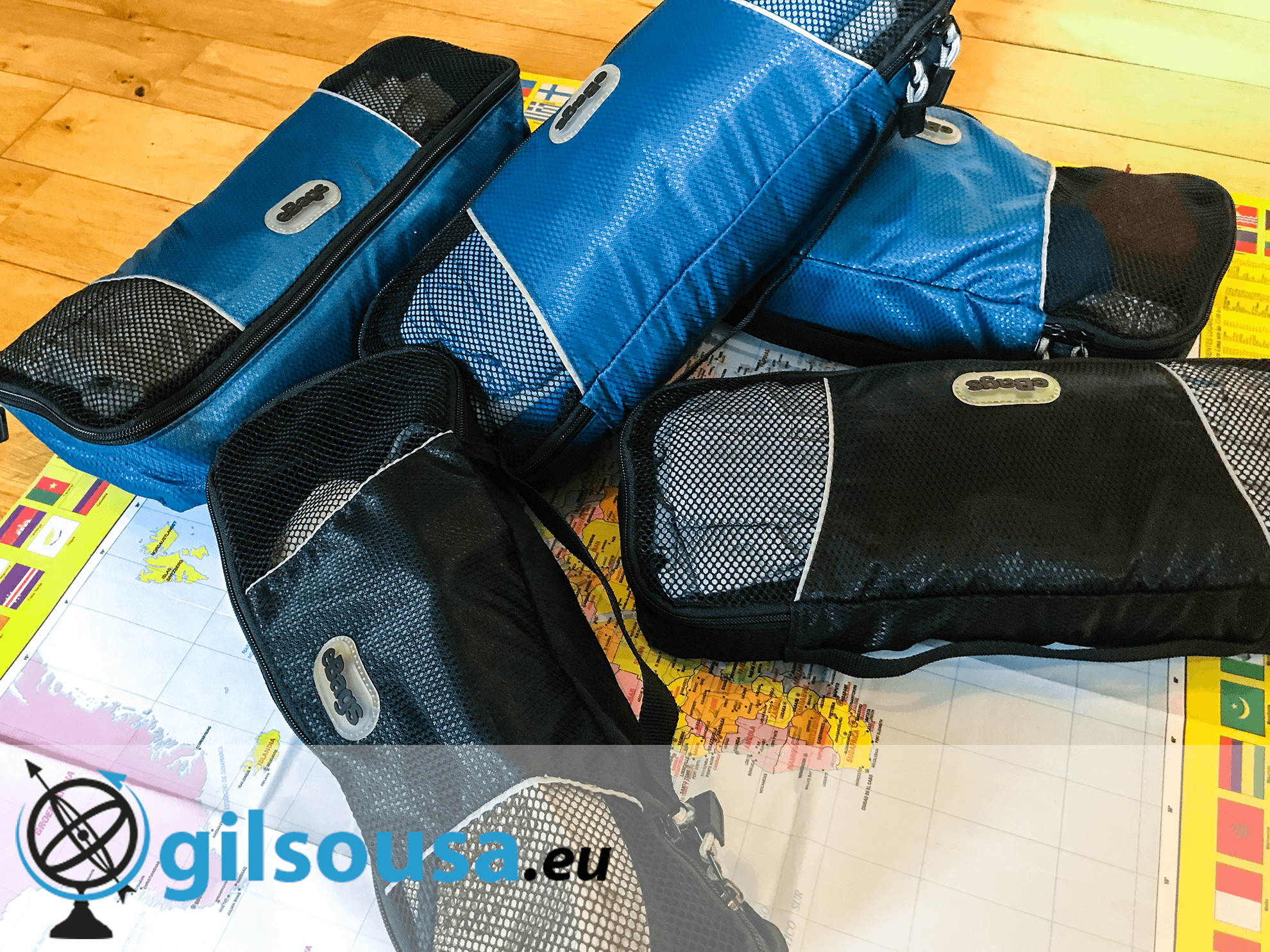 Review eBags Slim Packing Cubes Look Left