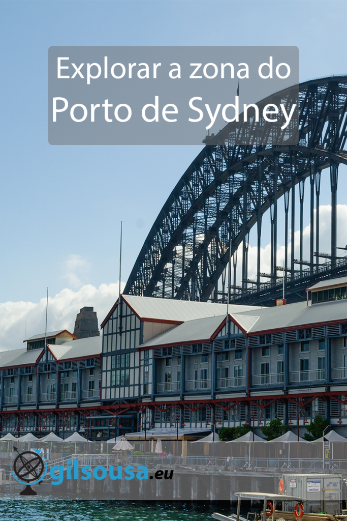 Explorar a zona do Porto de Sydney