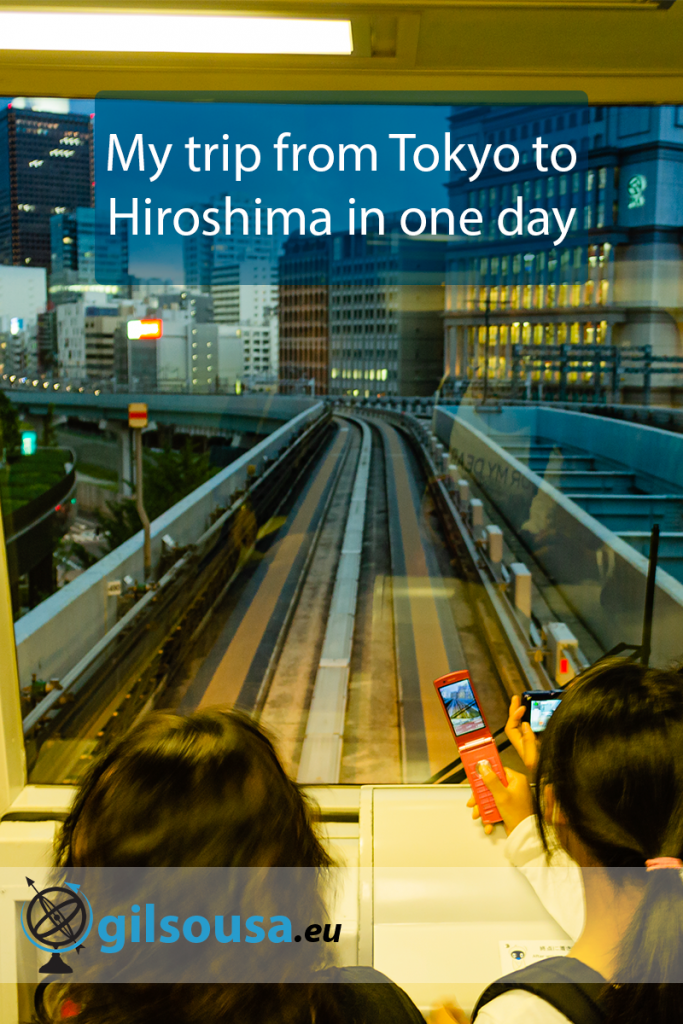 My trip from Tokyo to Hiroshima in one day