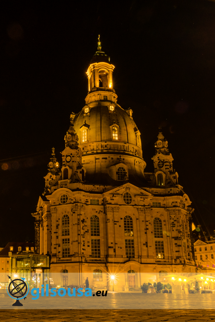 Frauenkirche (Our Lady Church) at night