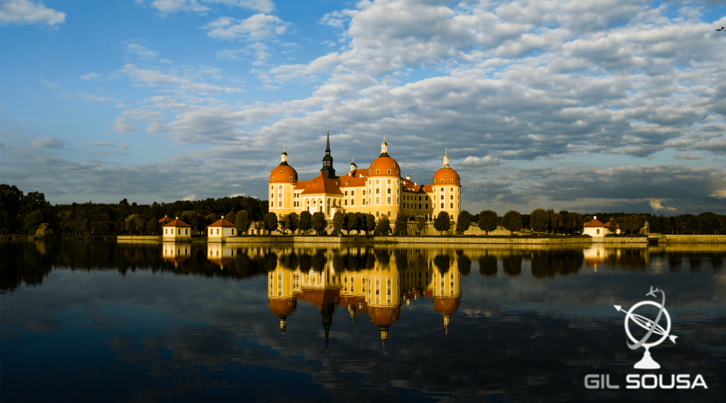 View over Moritzburg's Palace
