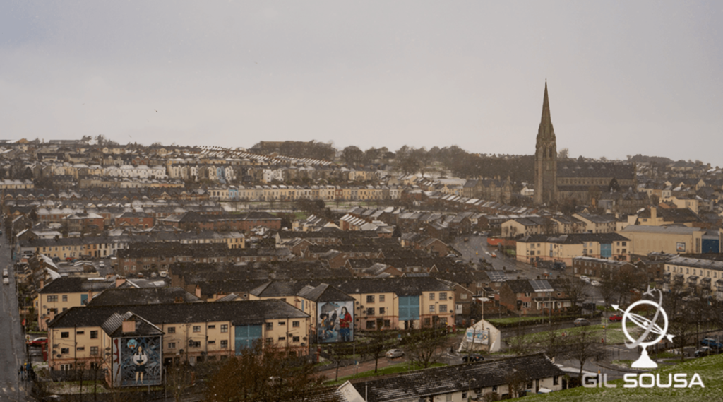 View over West Derry