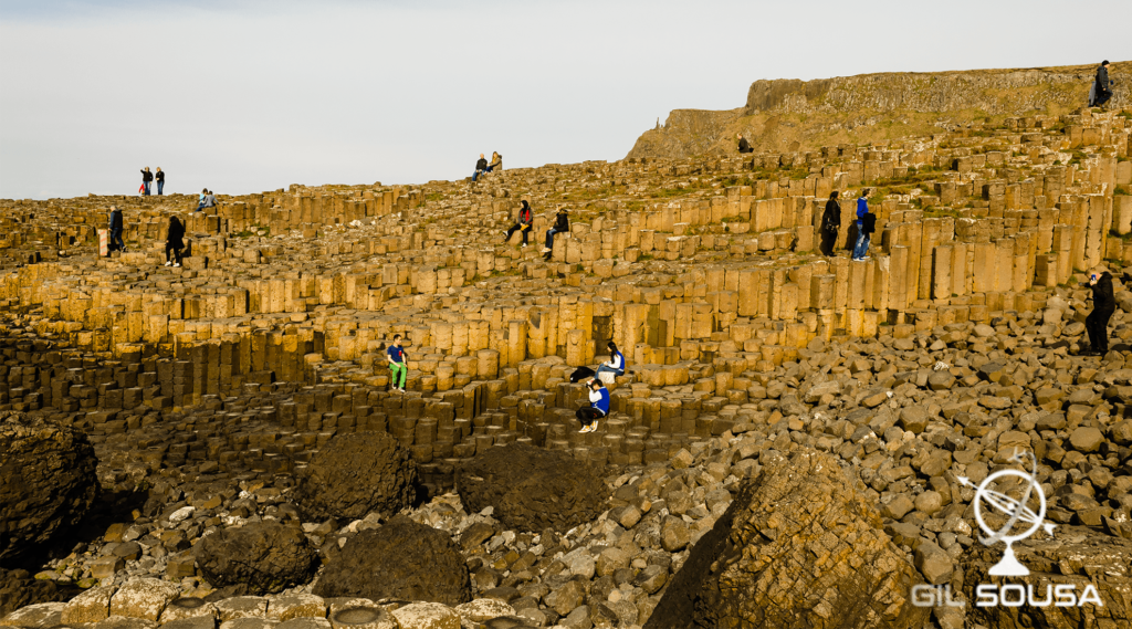 Calçada dos Gigantes na Irlanda do Norte