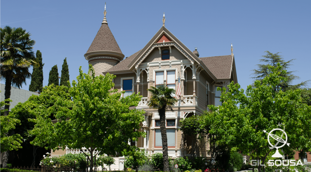 Estilo das casas em Napa