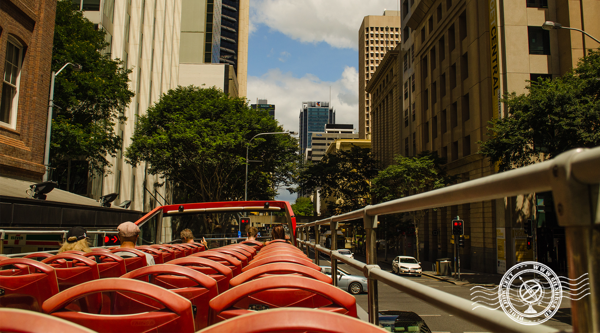 Hop-on Hop-off bus in Brisbane