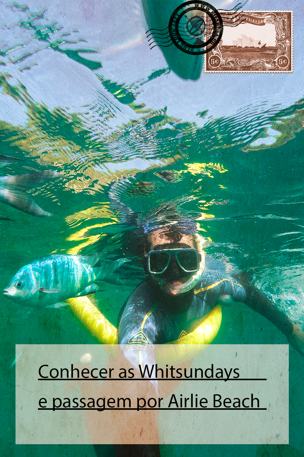 Conhecer as Whitsundays e passagem por Airlie Beach