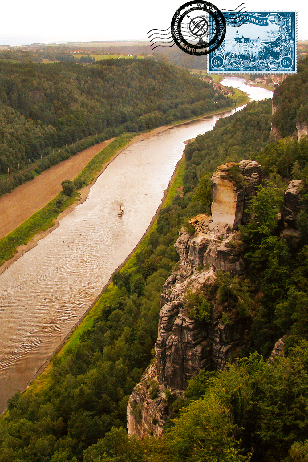 Elbe Valley at Saxon Switzerland