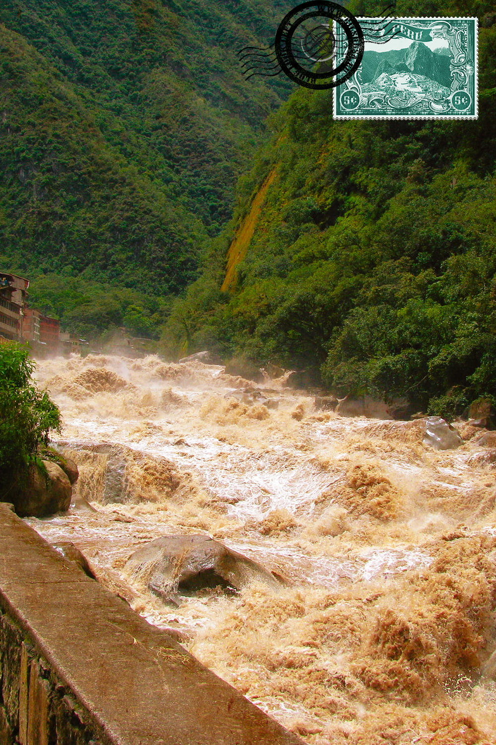 Urubamba River, also known as Sacred River