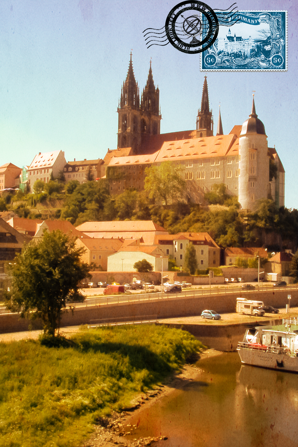 View over Meißen Cathedral