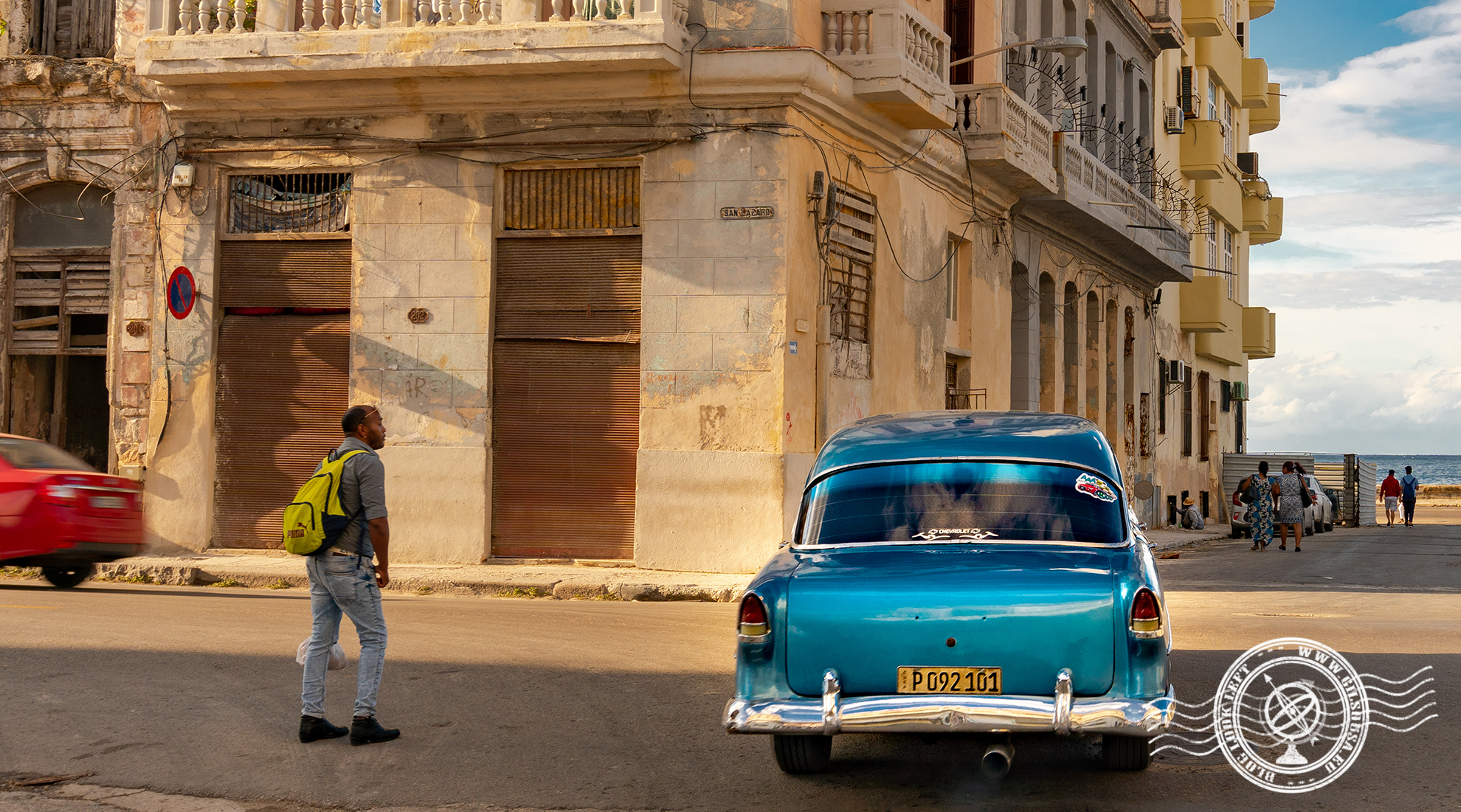 Carro antigo em Havana
