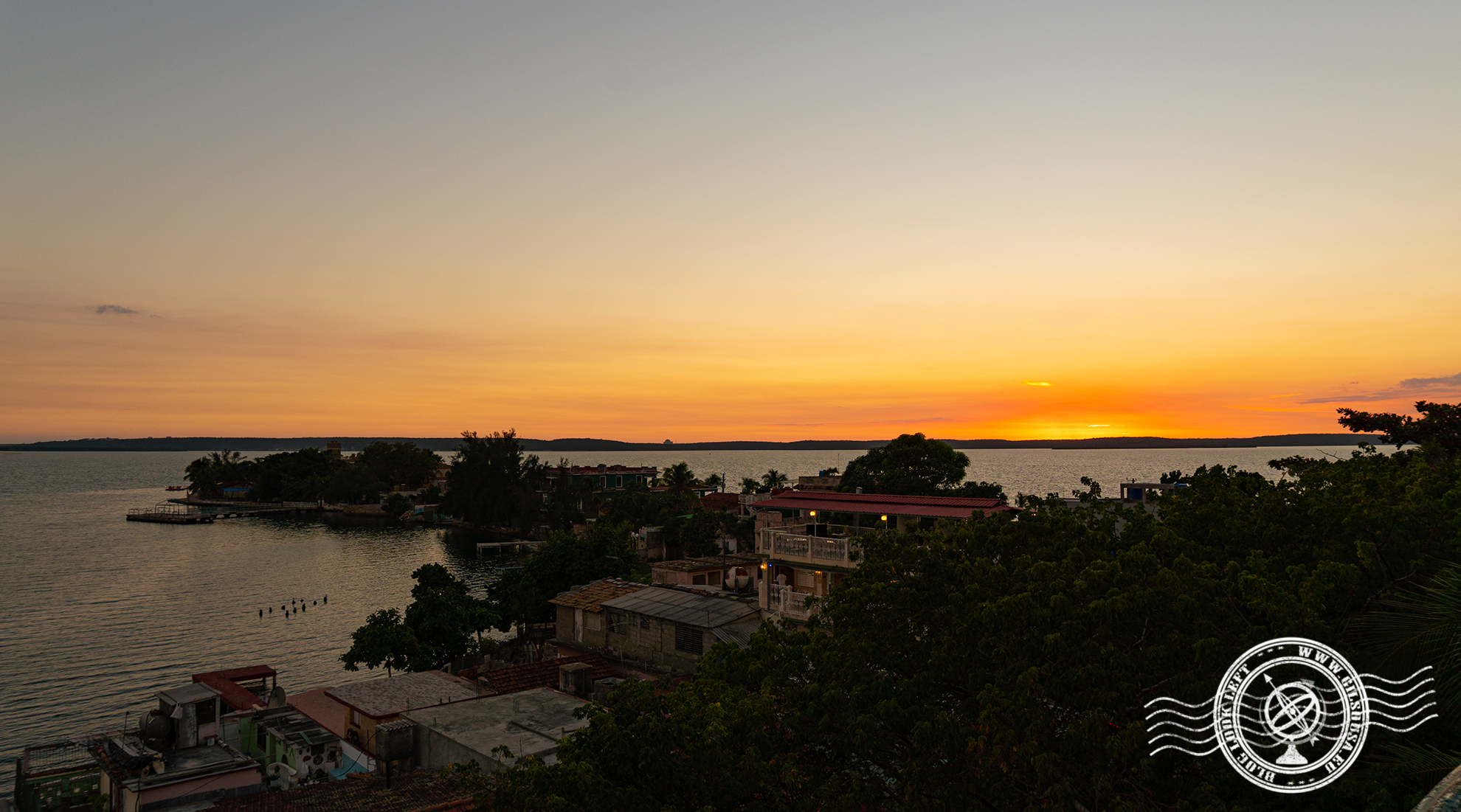 Pôr-do-sol em Punta Gorda