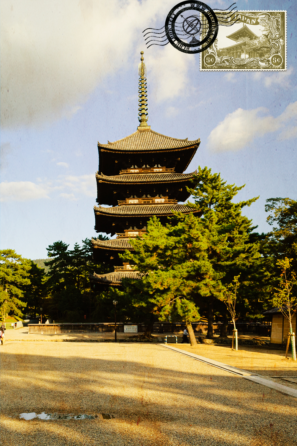 Five Story Pagoda in Nara