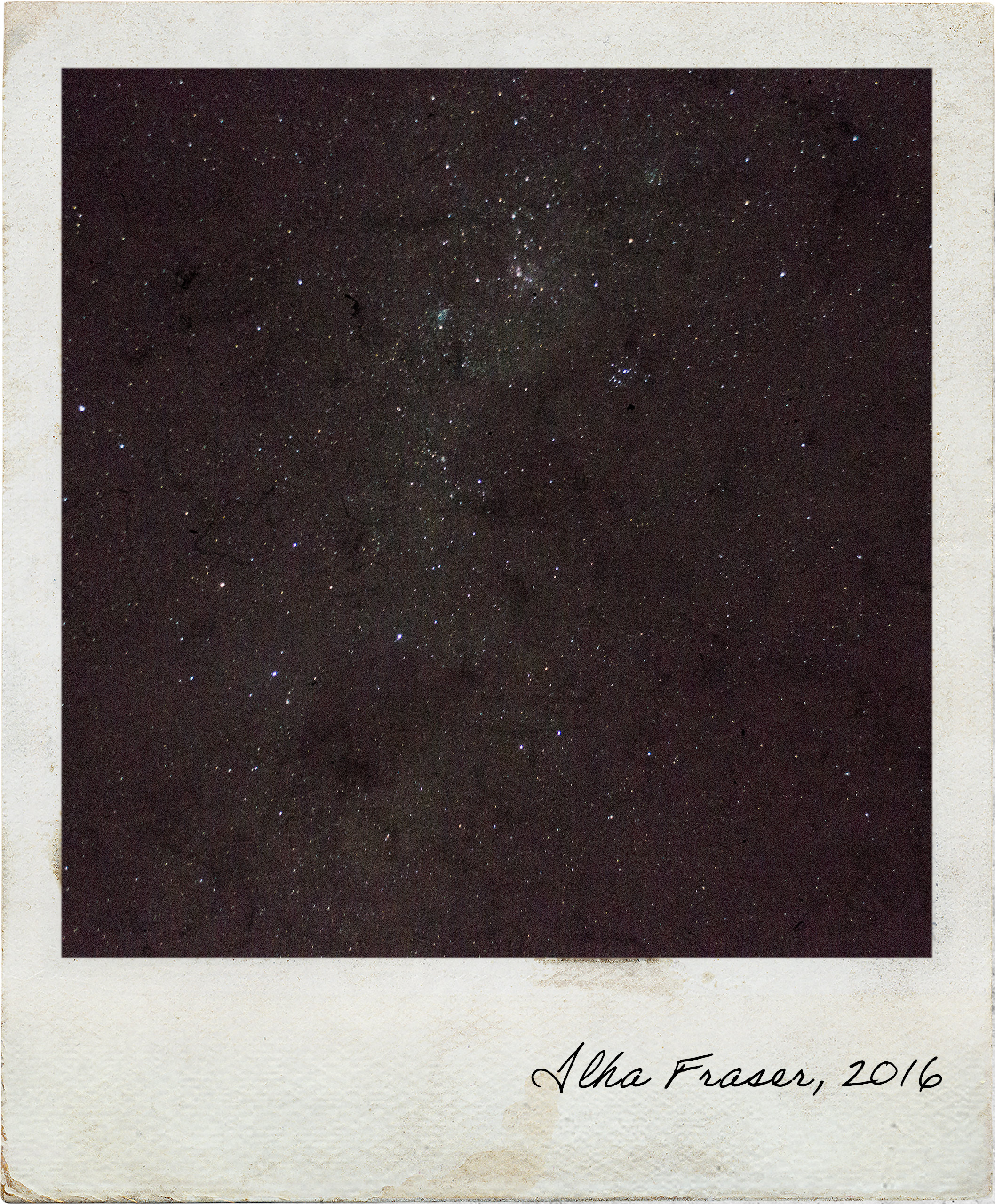 Stargazing in Fraser Island, how the sky looks like at naked eye