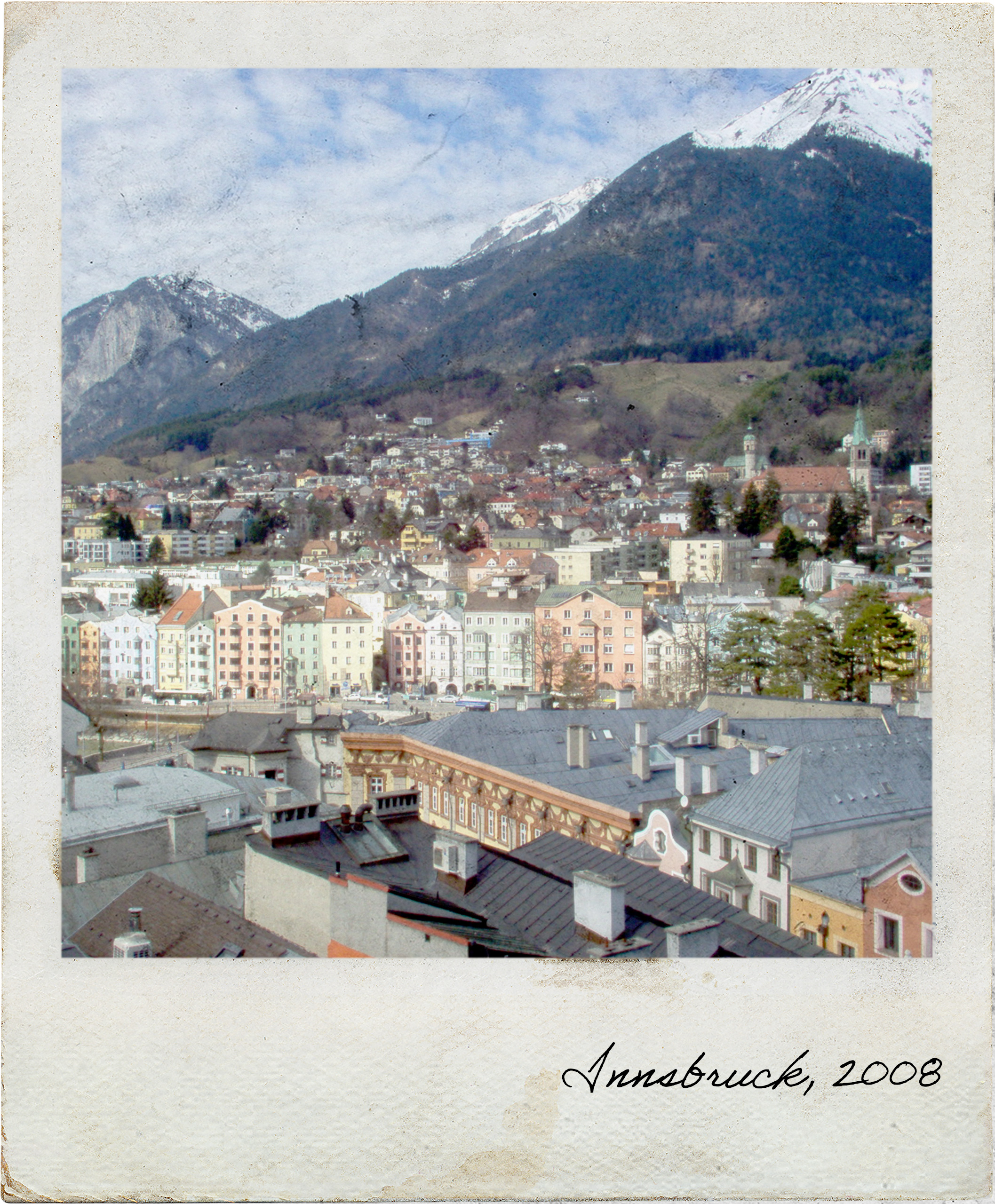 Vista em Innsbruck