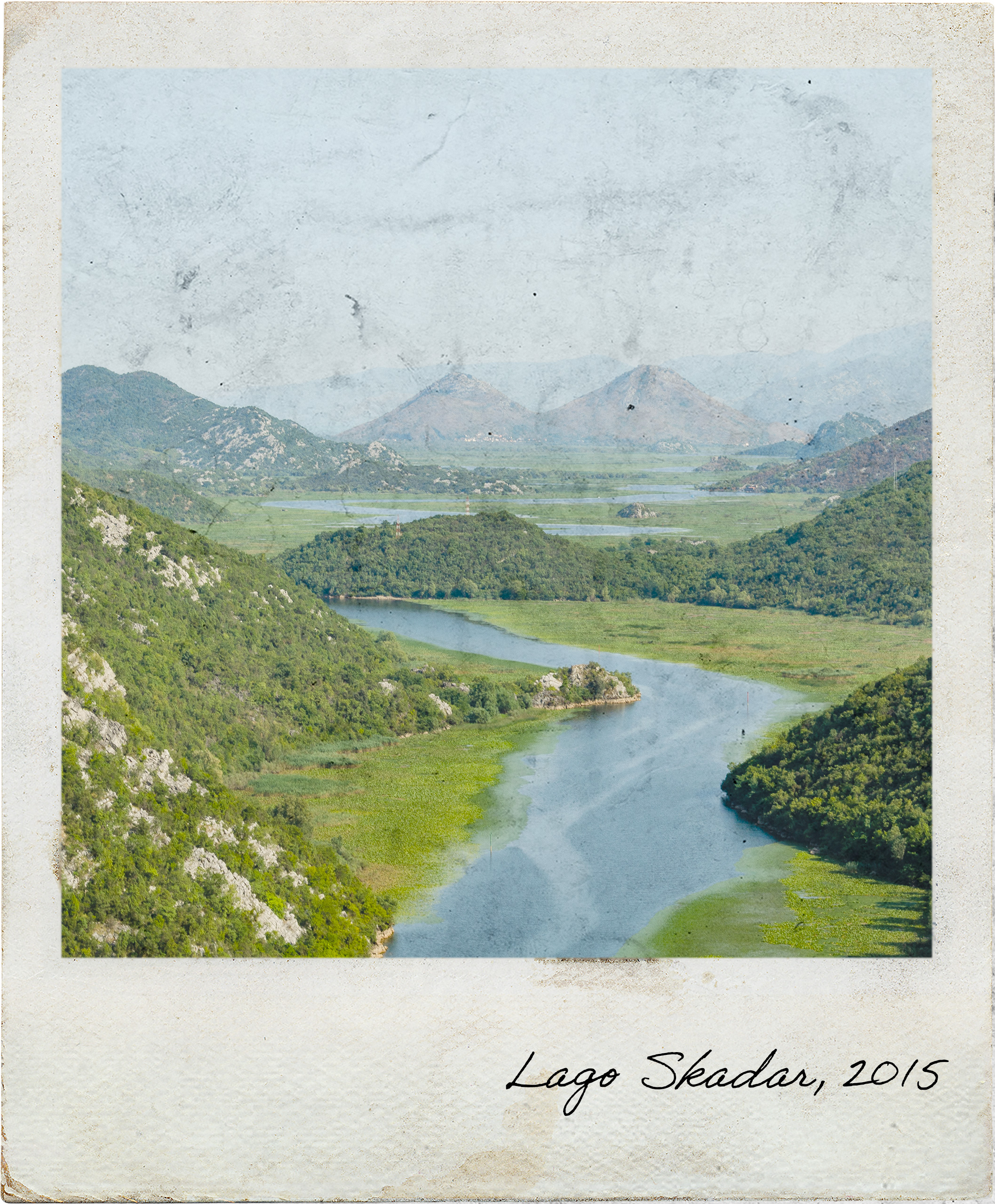 Vista no Parque Nacional do Lago Skadar