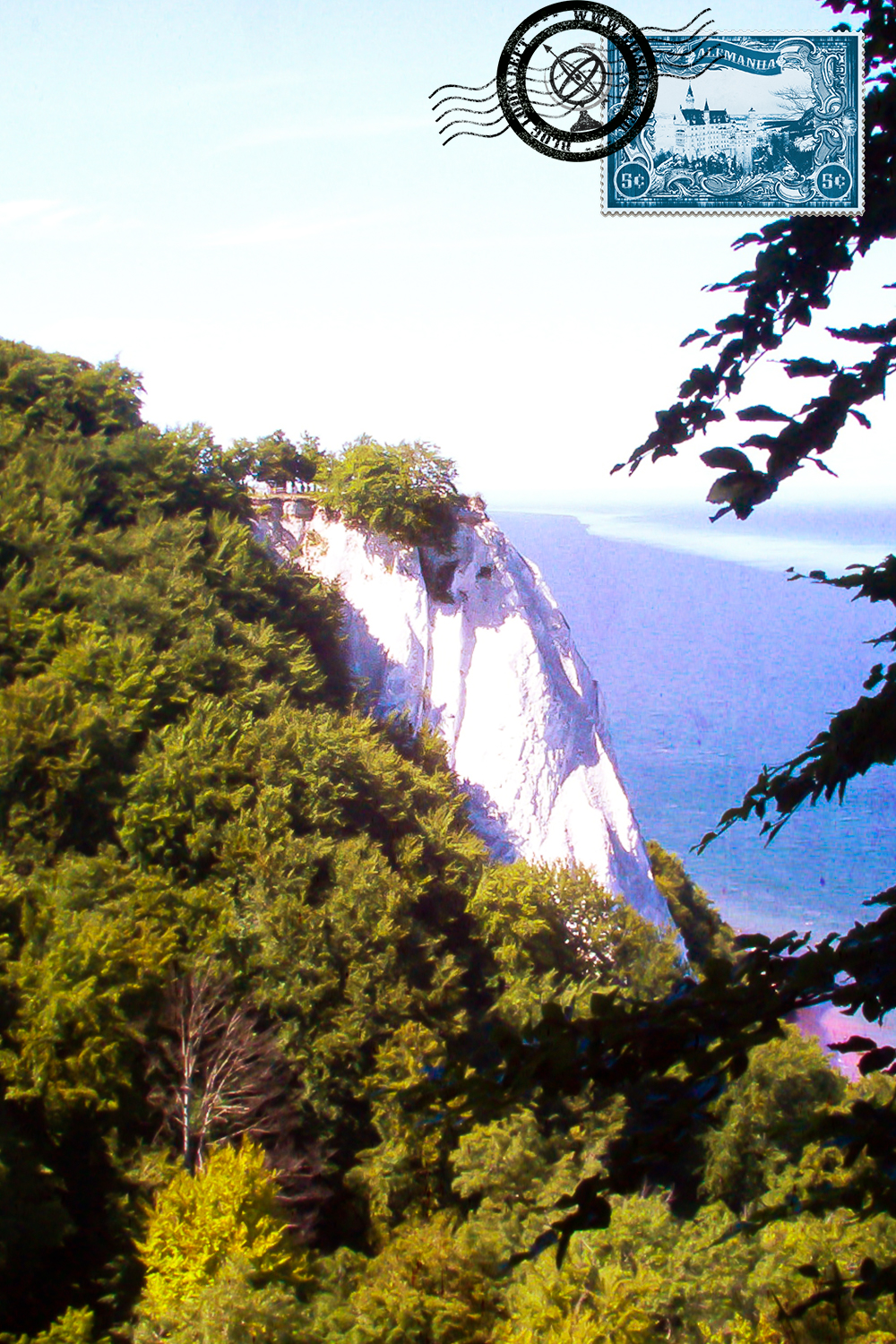 Königsstuhl, a Cadeira do Rei, em Rúgia